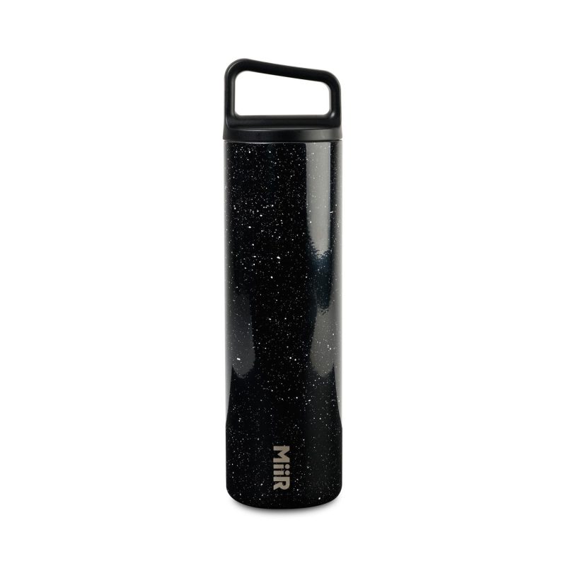 MiiR® Vacuum Insulated Wide Mouth Bottle - 20 Oz. - Black Speckle-4