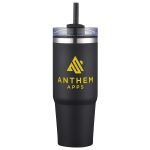 Monza 30 oz Stainless Steel/Polypropylene Tumbler-3