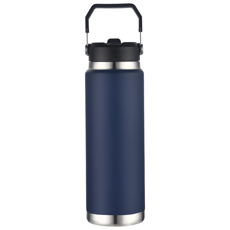 Senago 30 oz Vacuum Insulated Stainless Steel Bottle with Build-in Straw-6