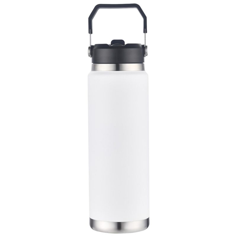 Senago 30 oz Vacuum Insulated Stainless Steel Bottle with Build-in Straw-10
