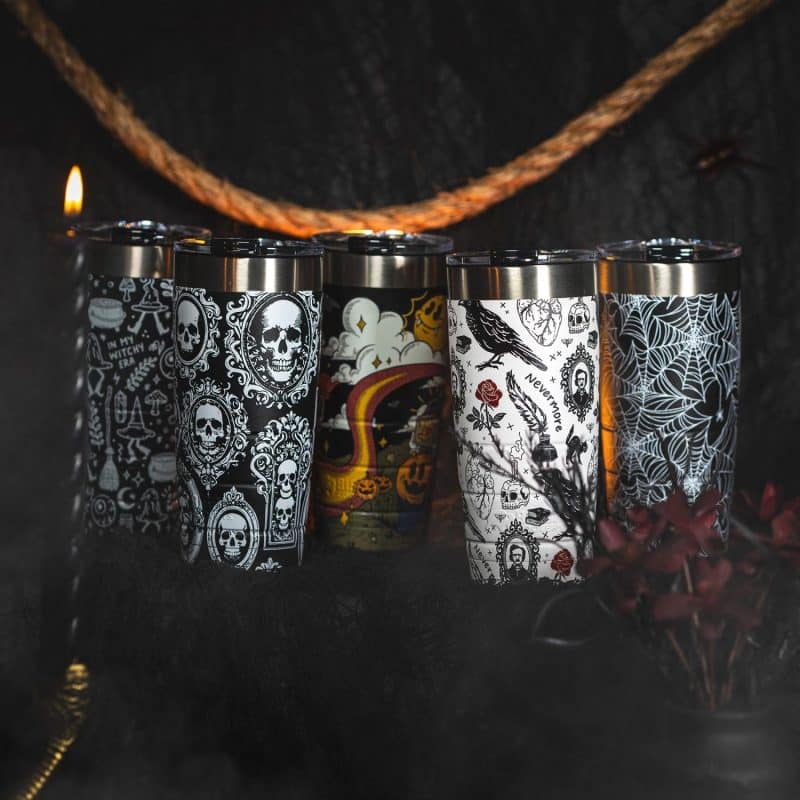 22 oz Leakproof Bison Tumbler - Stainless Steel - Custom - Halloween Series-2