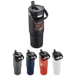 Oreno 30 oz Stainless Steel/Polypropylene Travel Tumbler-1