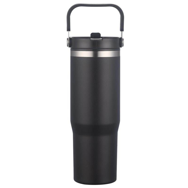 Oreno 30 oz Stainless Steel/Polypropylene Travel Tumbler-4
