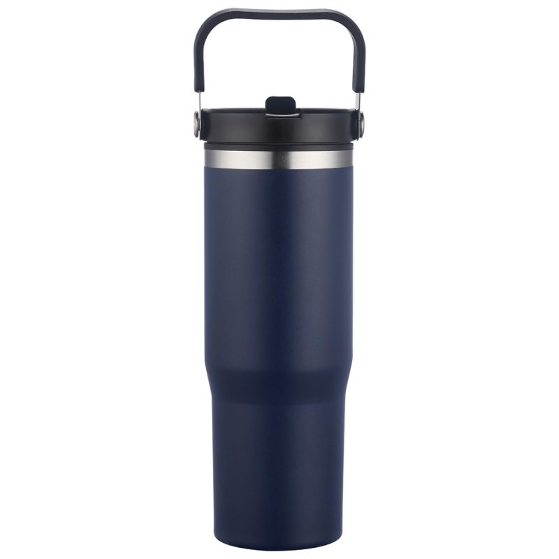 Oreno 30 oz Stainless Steel/Polypropylene Travel Tumbler-8