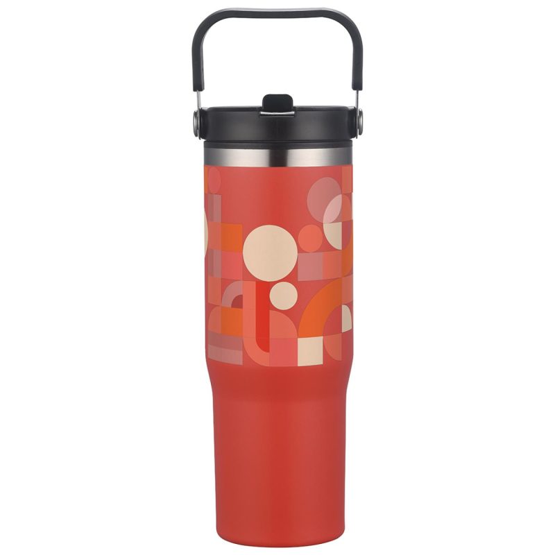 Oreno 30 oz Stainless Steel/Polypropylene Travel Tumbler-9