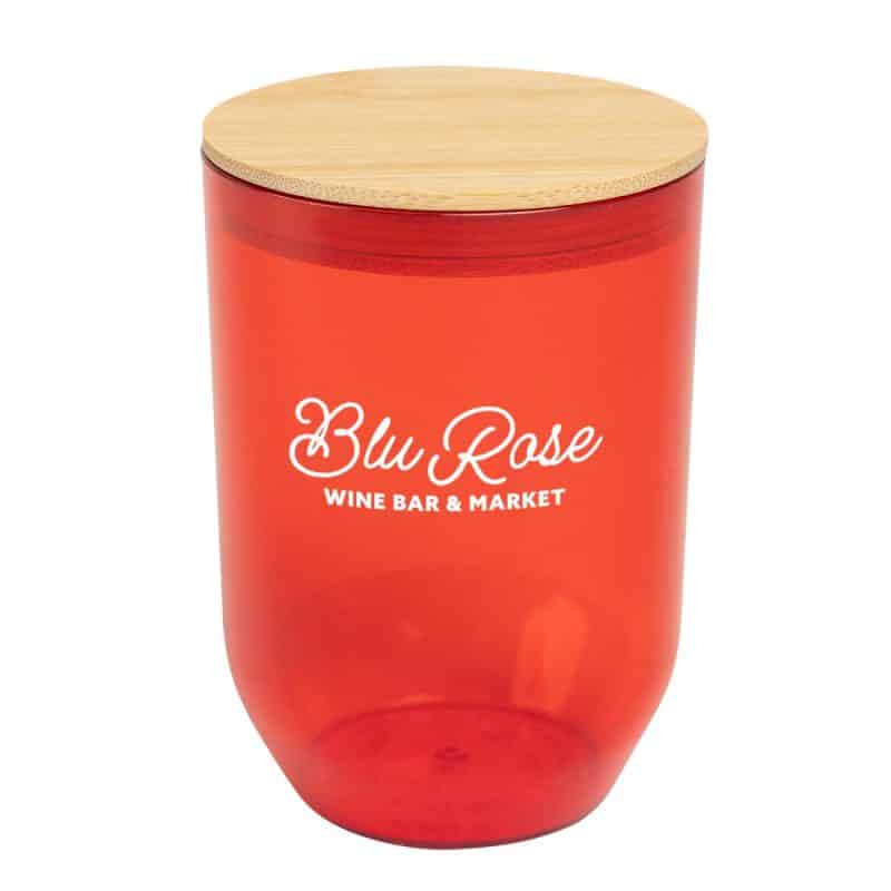 12 Oz. Montrose Rpet Wine Tumbler With Bamboo Lid-3