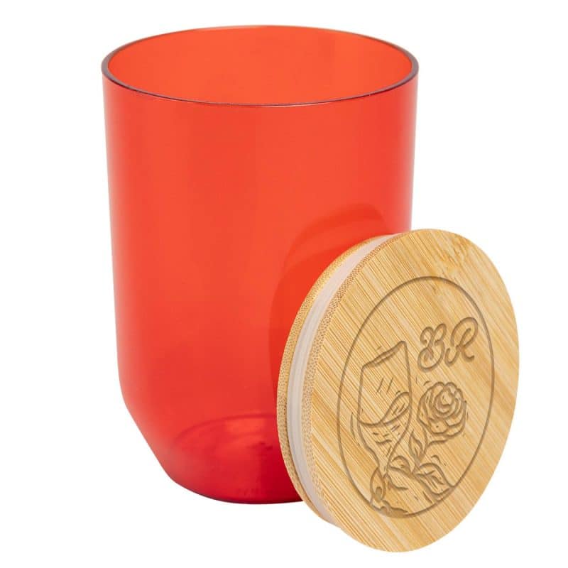 12 Oz. Montrose Rpet Wine Tumbler With Bamboo Lid-5