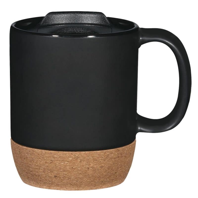 14 Oz. Cork Base Ceramic Mug-2