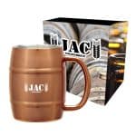 14 Oz. Moscow Mule Barrel Mug With Custom Box-1