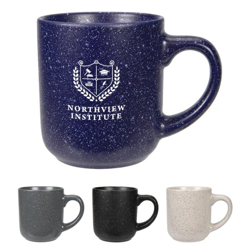 14 Oz. Speckled Matte Ceramic Mug-1