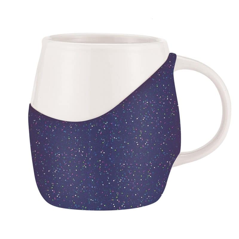 14 oz Rotunda with Glitter Band Mug-5