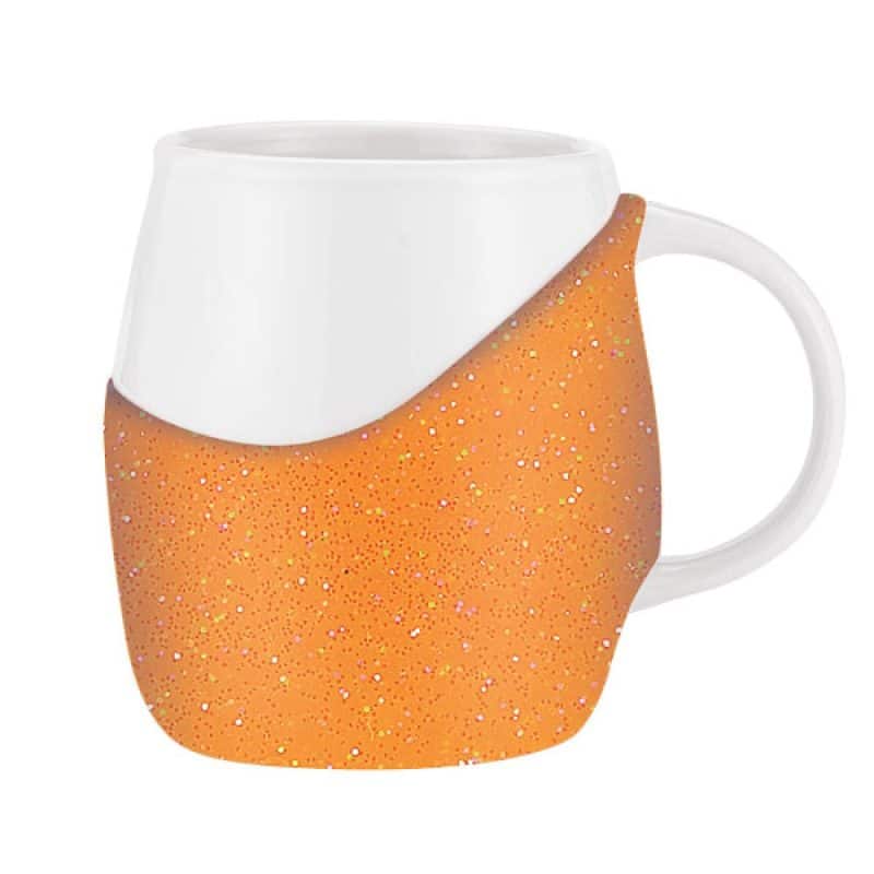 14 oz Rotunda with Glitter Band Mug-6