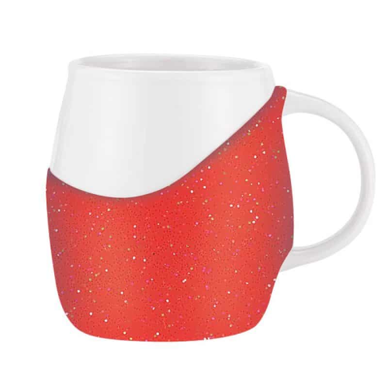 14 oz Rotunda with Glitter Band Mug-8
