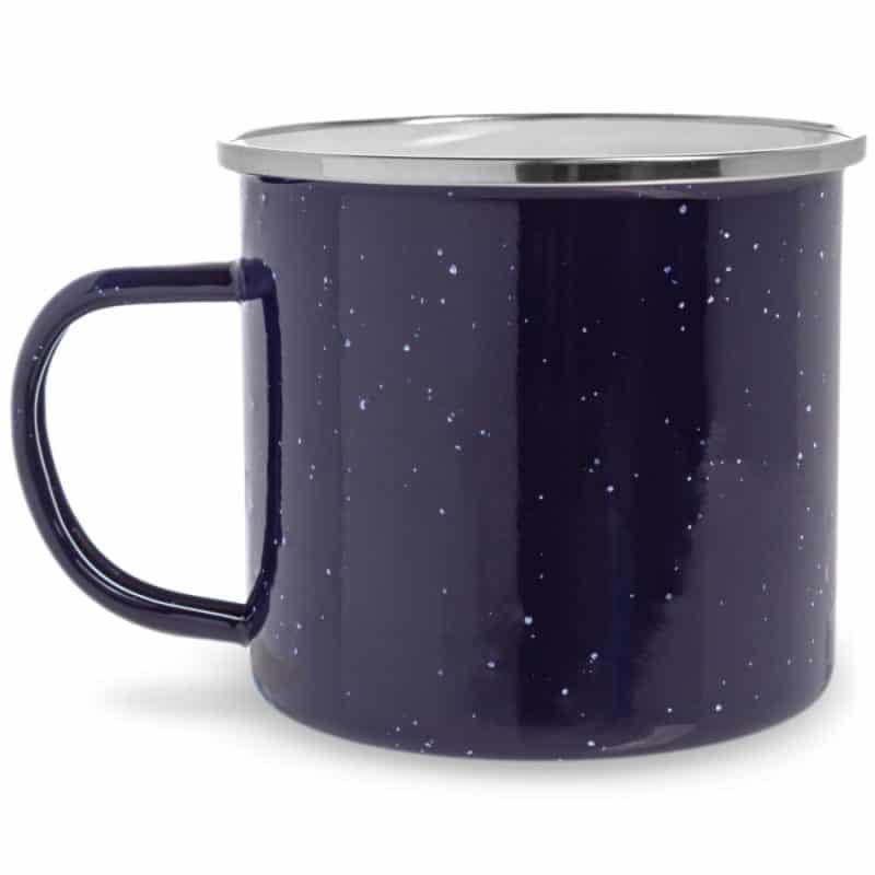 16 Oz Custom Campfire Metal Mug-5