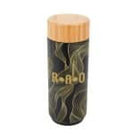 16 Oz. Full Color Stainless Steel Lexington Bottle With Bamboo Lid-3