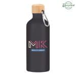 20 Oz. Aluminum Tundra Bike Bottle With Bamboo Lid-3