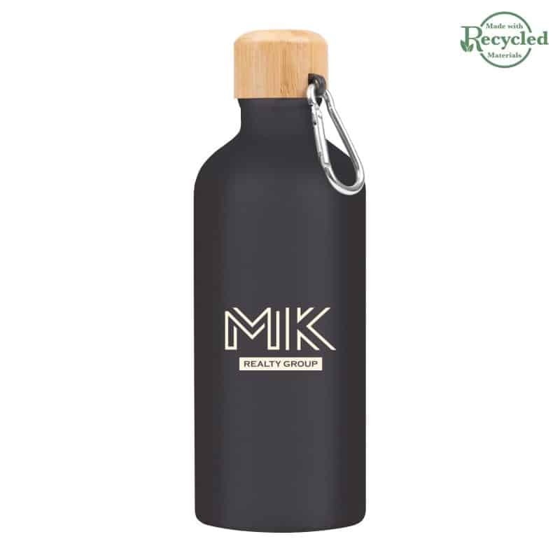 20 Oz. Aluminum Tundra Bike Bottle With Bamboo Lid-5