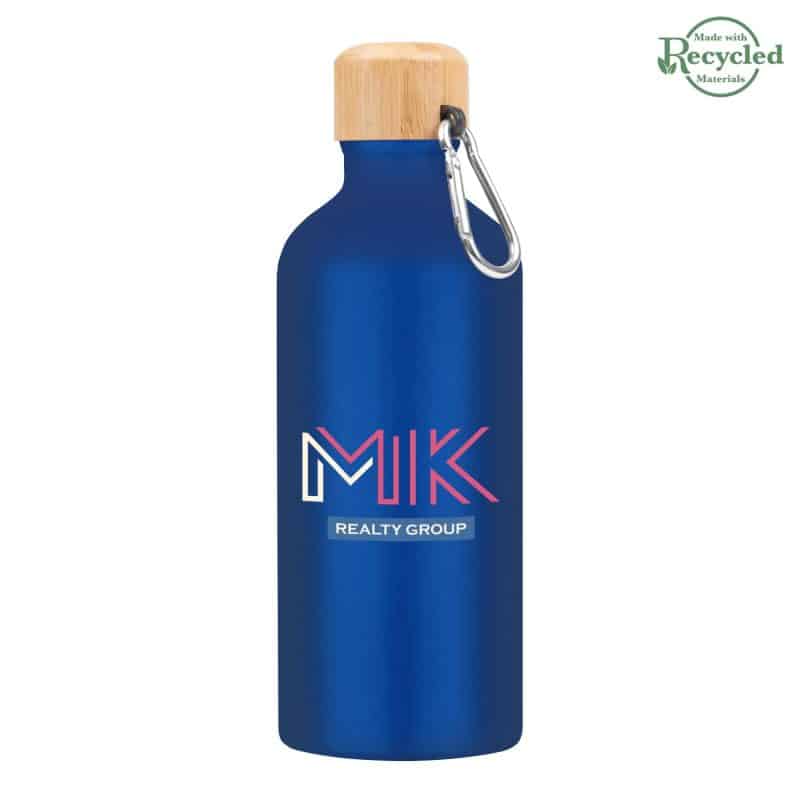 20 Oz. Aluminum Tundra Bike Bottle With Bamboo Lid-7