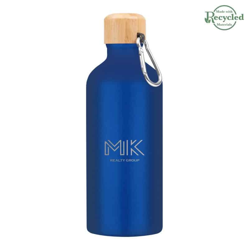 20 Oz. Aluminum Tundra Bike Bottle With Bamboo Lid-8