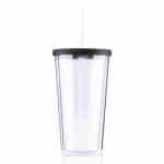 20 oz Venti Slurpy Clear with Solid Lid Tumbler-3