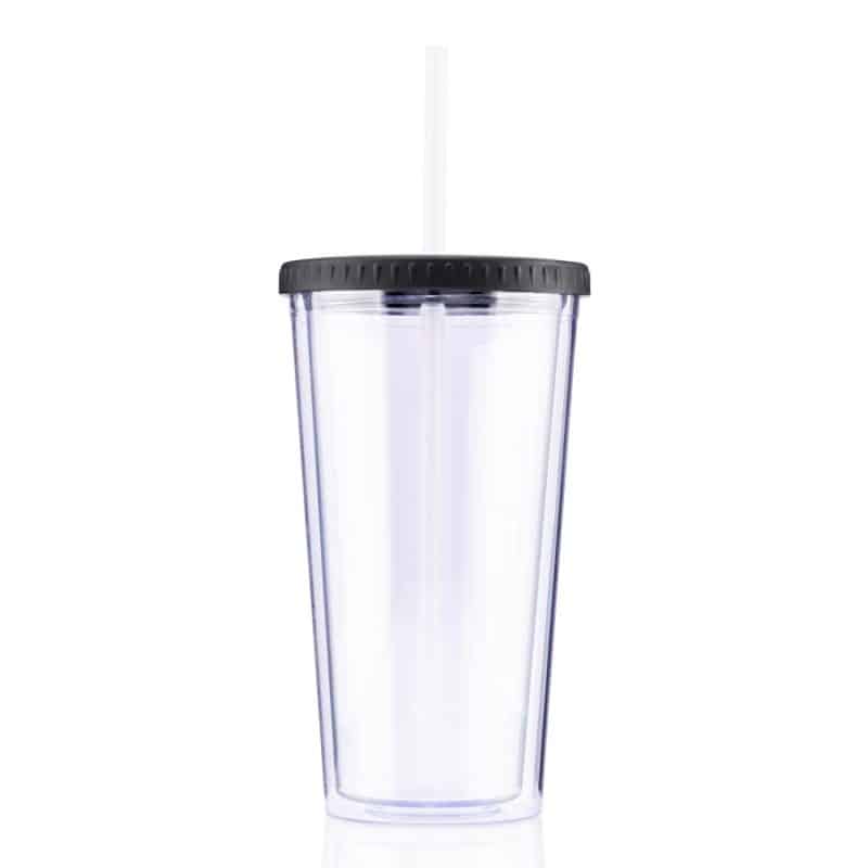 20 oz Venti Slurpy Clear with Solid Lid Tumbler-3