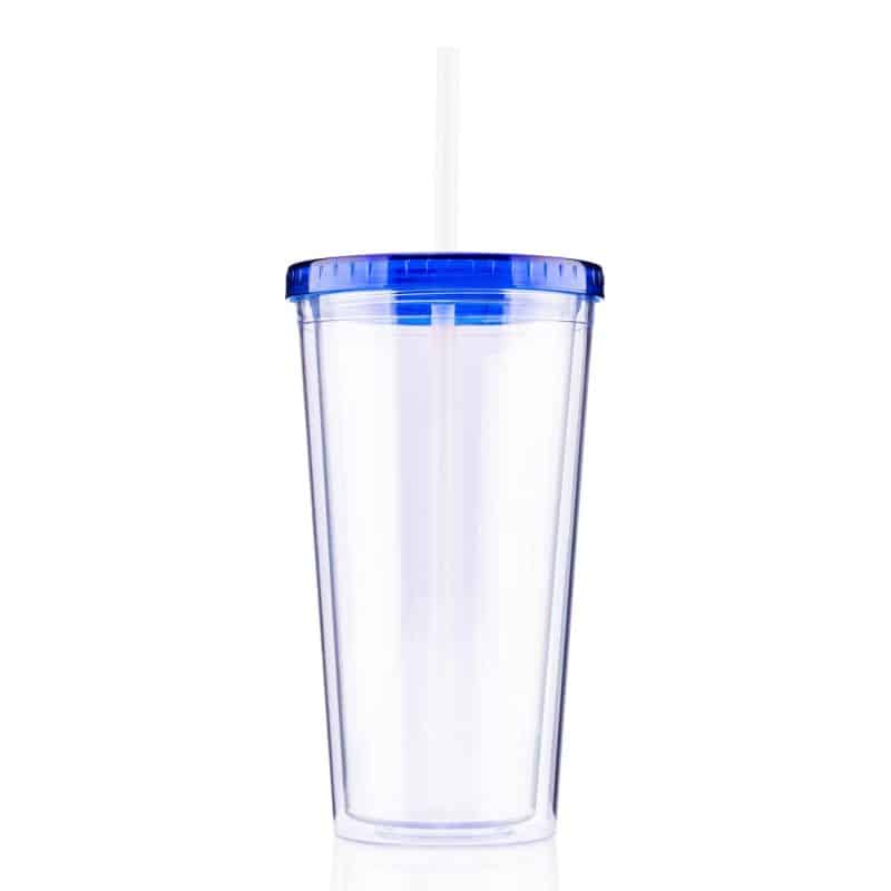 20 oz Venti Slurpy Clear with Solid Lid Tumbler-4