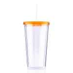 20 oz Venti Slurpy Clear with Solid Lid Tumbler-7