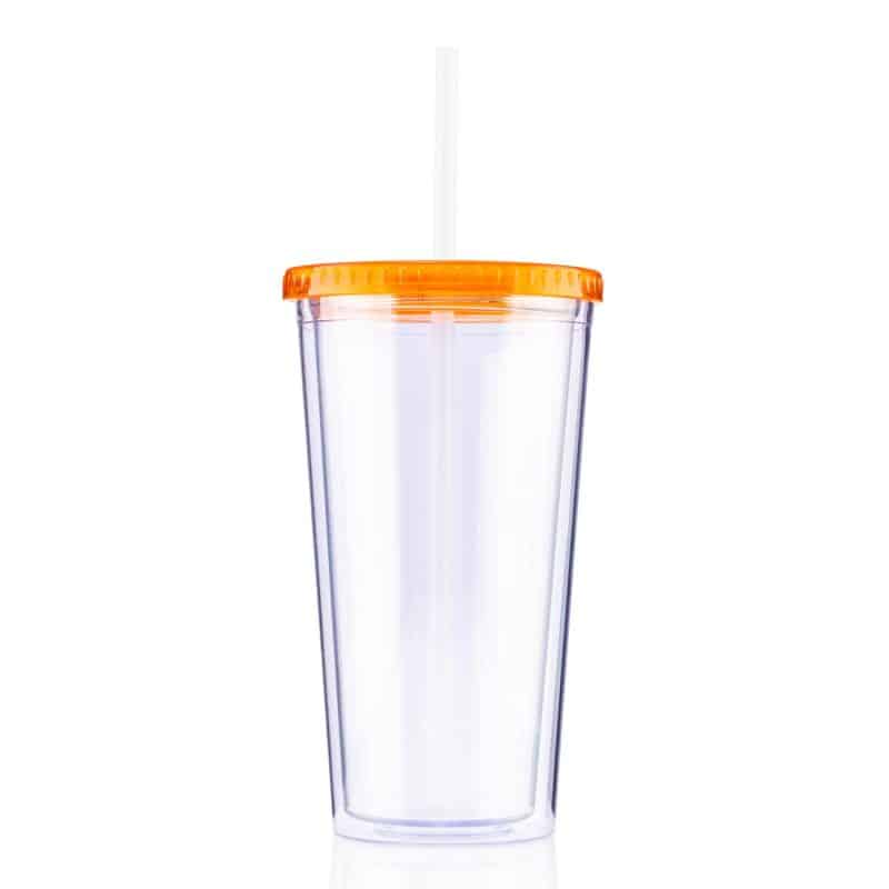 20 oz Venti Slurpy Clear with Solid Lid Tumbler-7