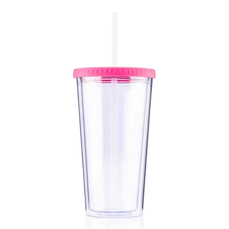 20 oz Venti Slurpy Clear with Solid Lid Tumbler-8