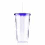 20 oz Venti Slurpy Clear with Solid Lid Tumbler-9