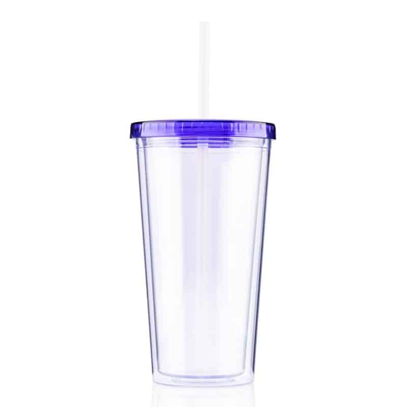 20 oz Venti Slurpy Clear with Solid Lid Tumbler-9