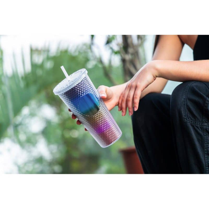 24 oz Bux Metallic Recycled Tumbler-3