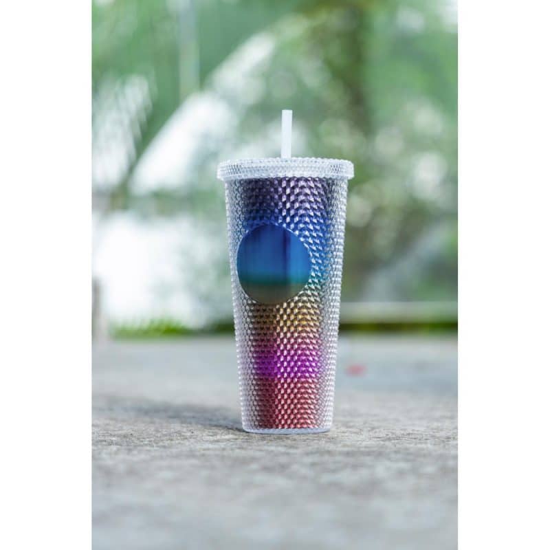 24 oz Bux Metallic Recycled Tumbler-5