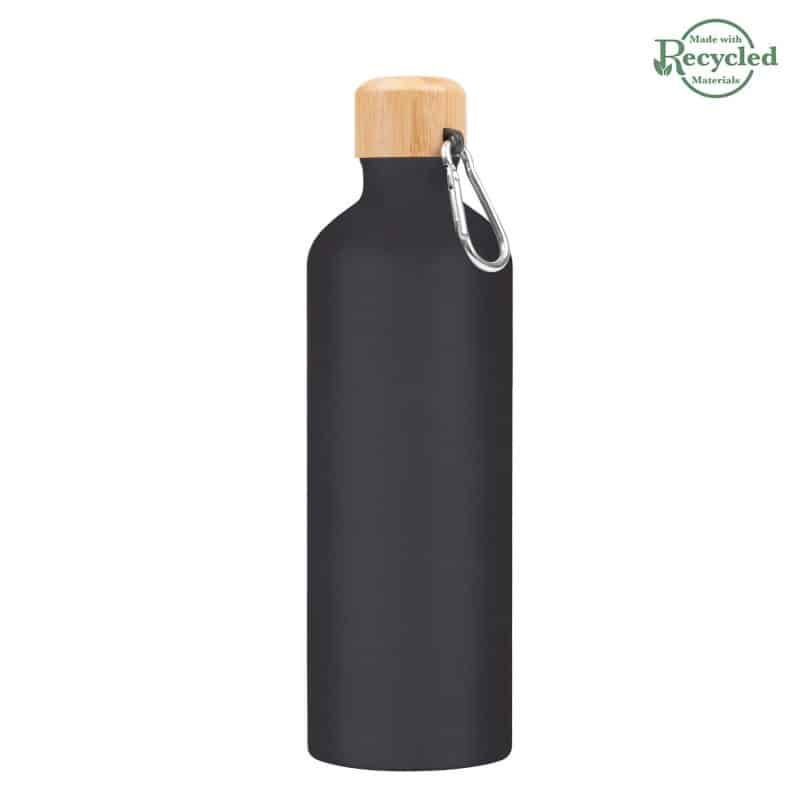 25 Oz. Aluminum Tundra Bike Bottle With Bamboo Lid-2