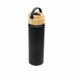 27 Oz. Ellis Recycled Aluminum Bottle With Bamboo Lid-5