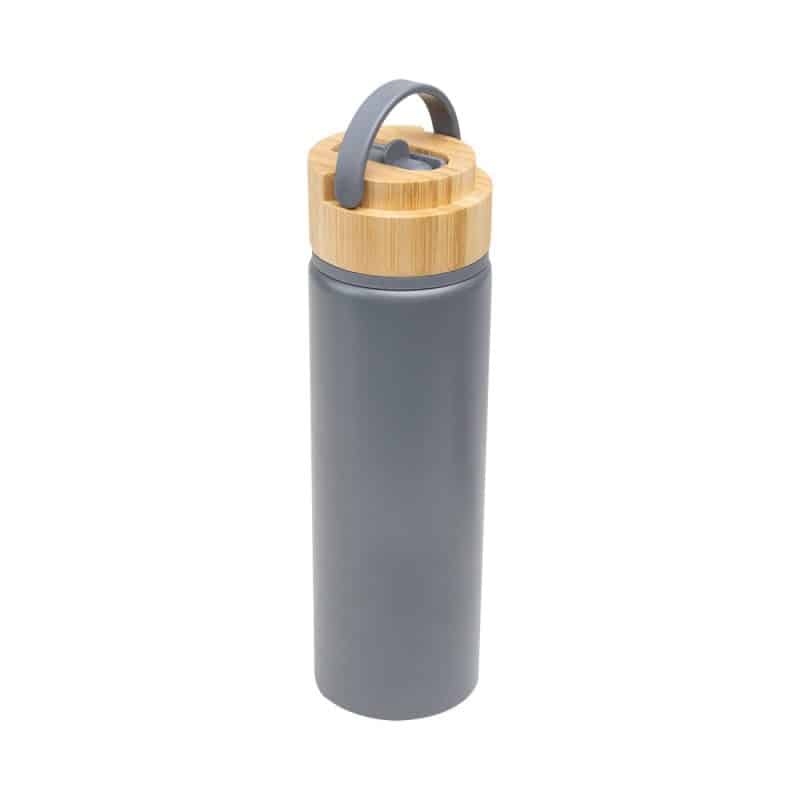 27 Oz. Ellis Recycled Aluminum Bottle With Bamboo Lid-9