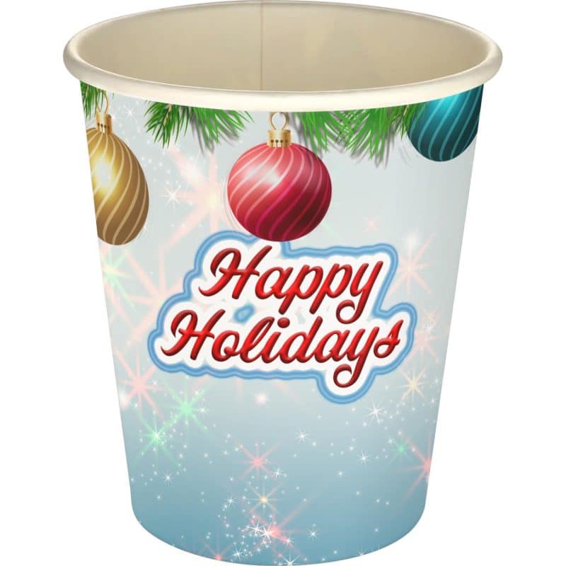 5 oz. Holiday Full Color Paper Cup-2
