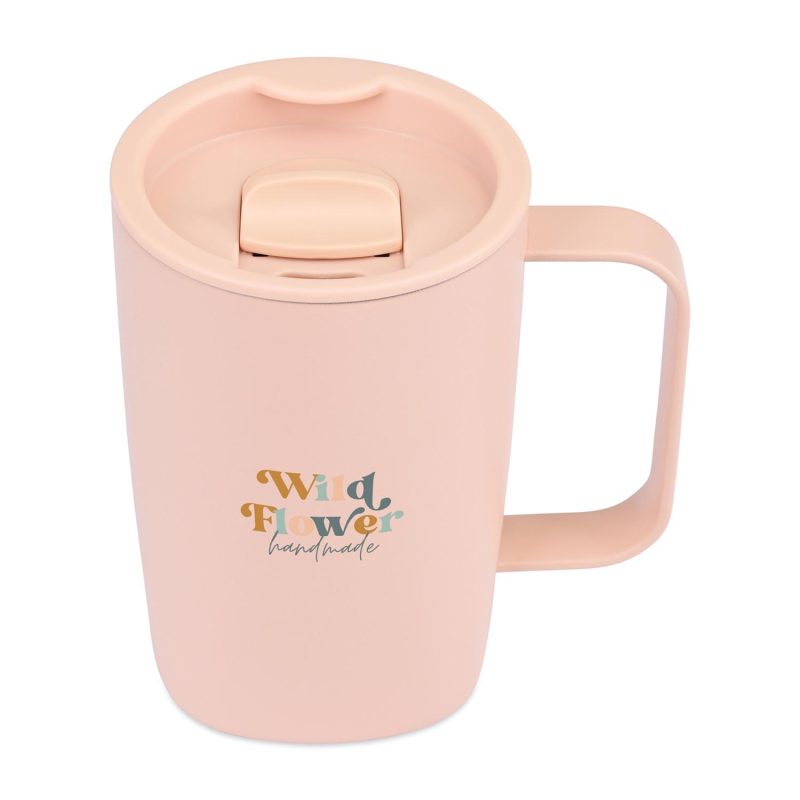 Aviana™ Rowan Recycled Mug - 15 Oz. - Light Peach-4