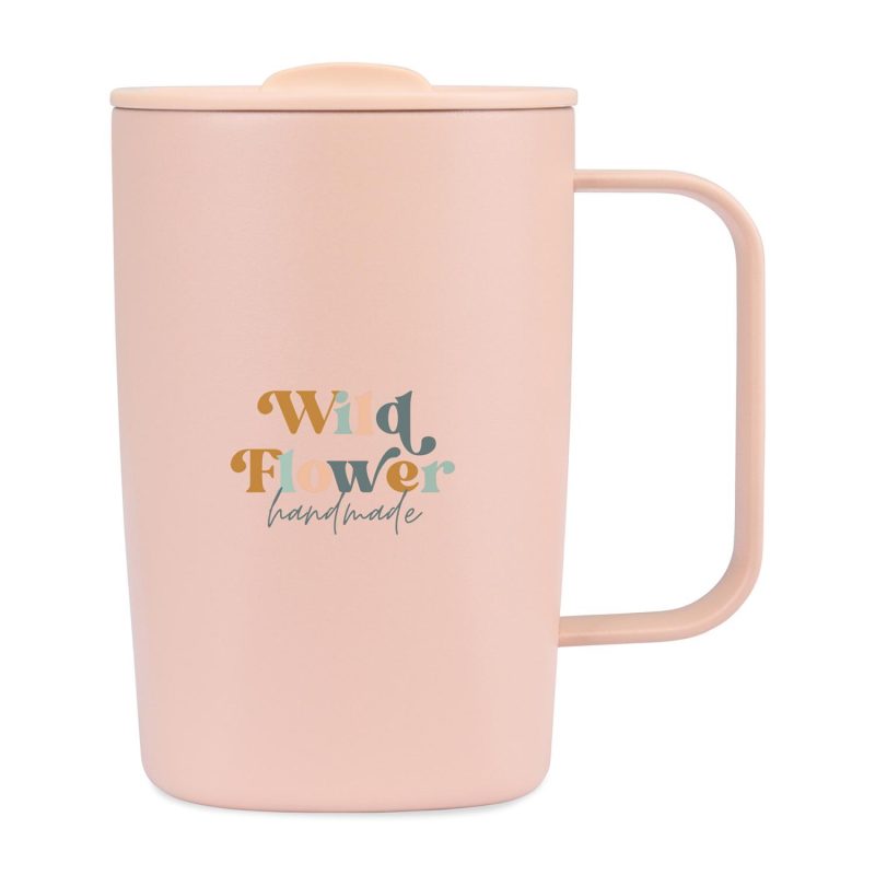 Aviana™ Rowan Recycled Mug - 15 Oz. - Light Peach-1