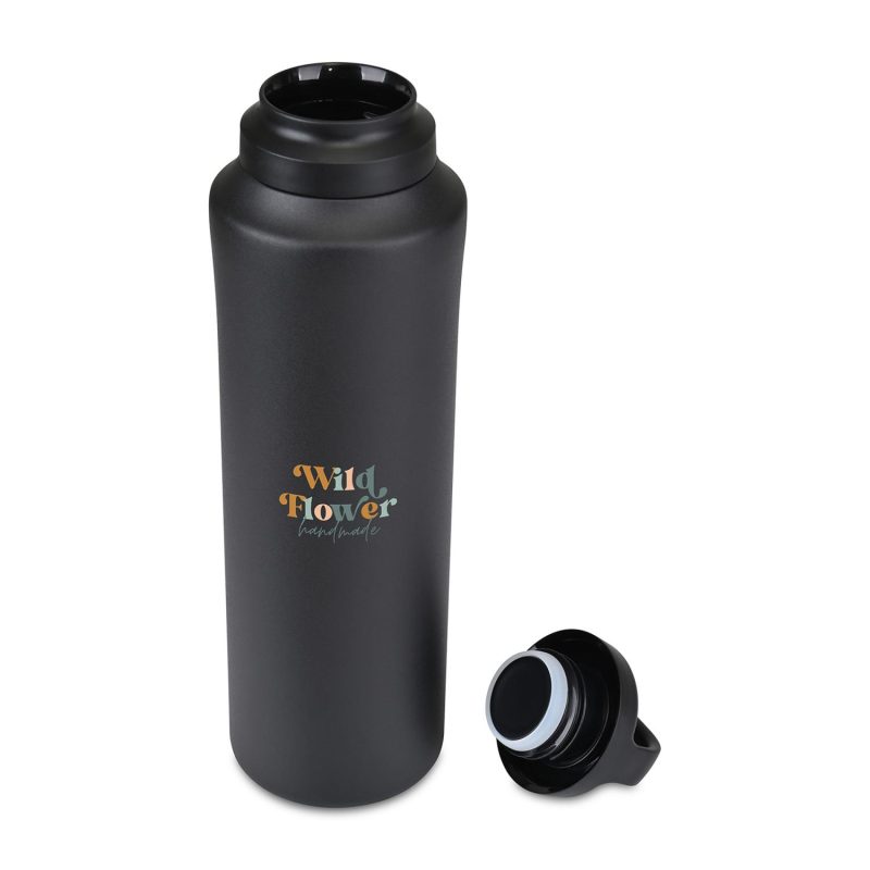Aviana™ Rowan Recycled Water Bottle - 25 Oz. - Black-3