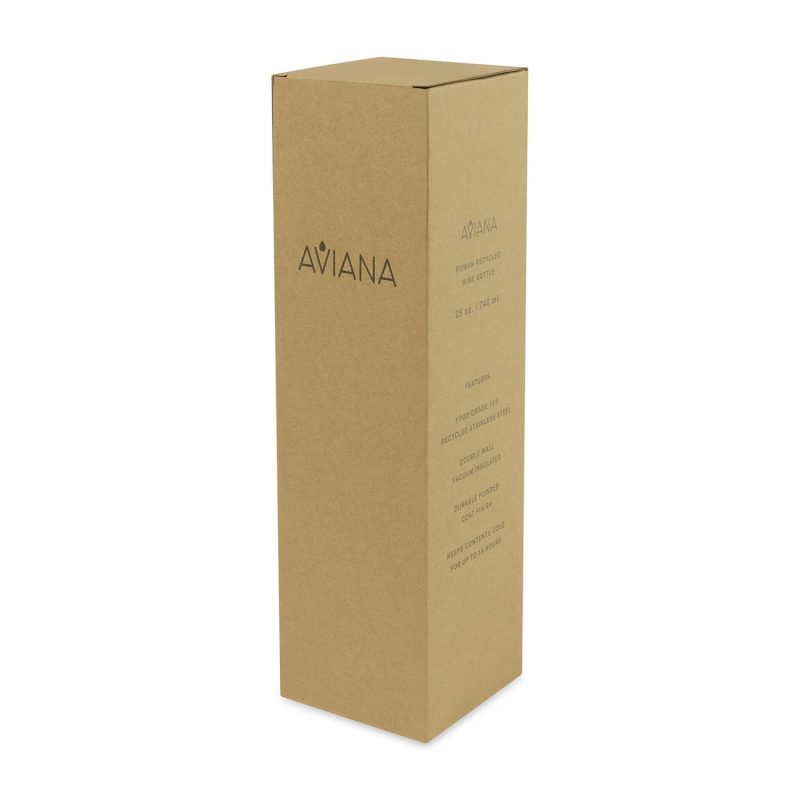 Aviana™ Rowan Recycled Water Bottle - 25 Oz. - Black-6