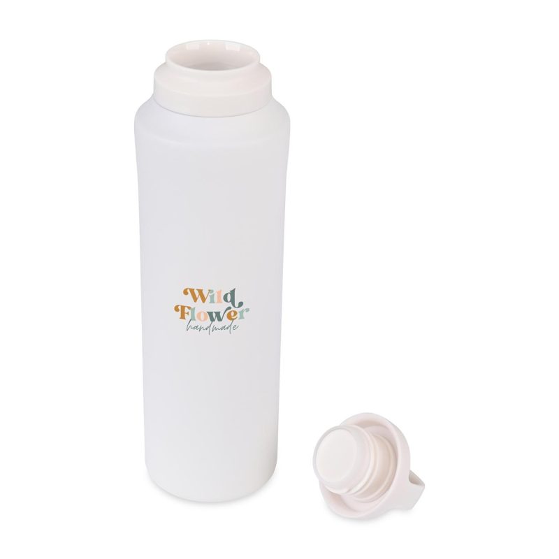 Aviana™ Rowan Recycled Water Bottle - 25 Oz. - Marshmallow-3