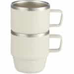 Doppio Stackable Recycled Mug Set 6oz-9