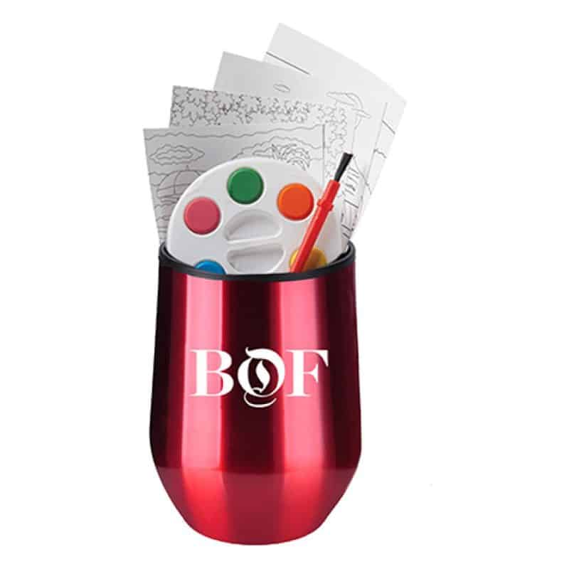 Holiday Adult Paint Set & Wine Tumbler-7