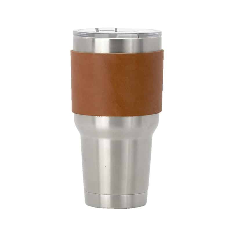 Huntsman Leather Tumbler Sleeve-2