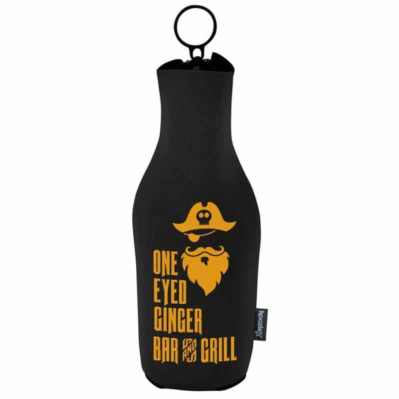 Koozie® Neoprene Zip-Up Bottle Cooler-3