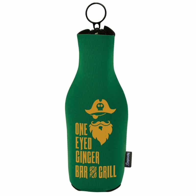 Koozie® Neoprene Zip-Up Bottle Cooler-5