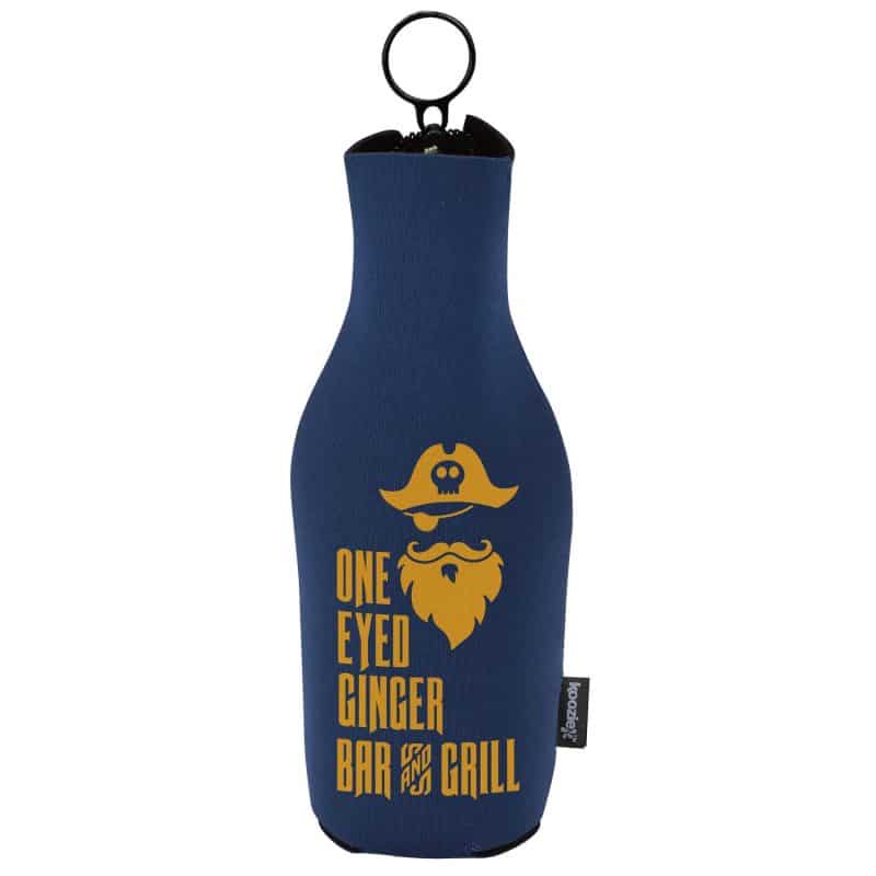 Koozie® Neoprene Zip-Up Bottle Cooler-6