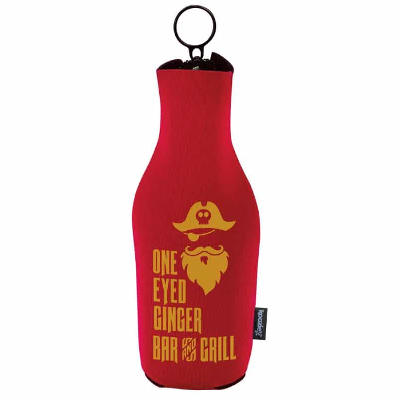 Koozie® Neoprene Zip-Up Bottle Cooler-7