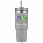 Monza 30 oz Stainless Steel/Polypropylene Tumbler-5